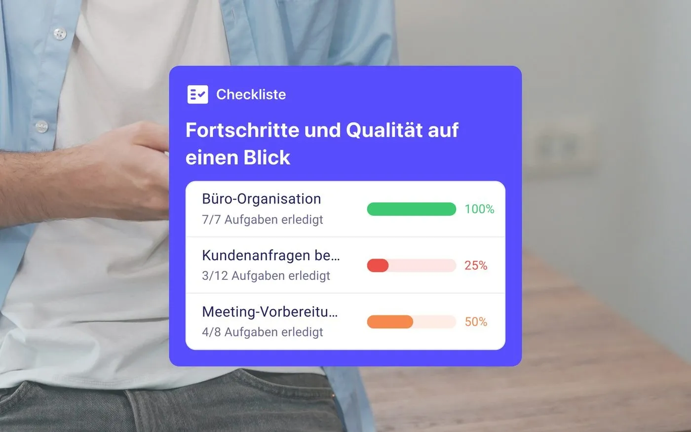 Vorschau Checklisten