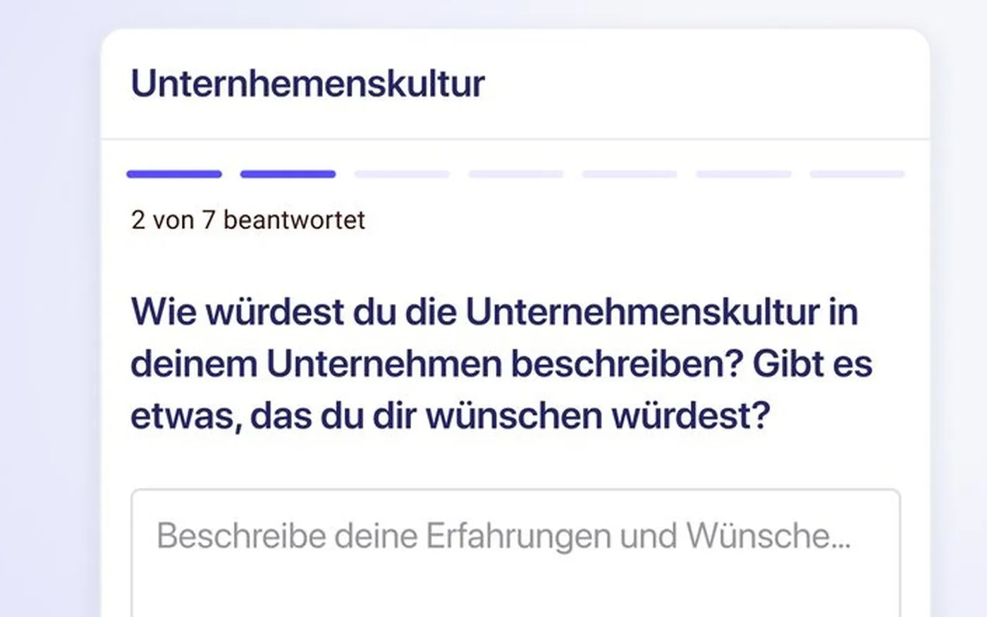 Vorschau Umfragen